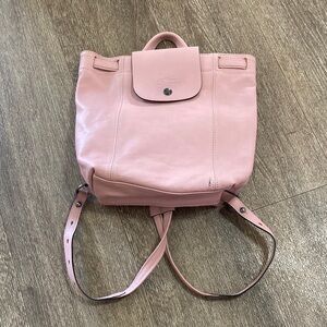 Longchamp Blush Pink Backpack